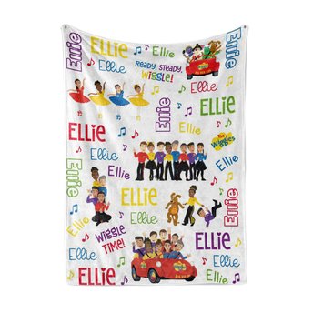 Personalized Wiggles Blanket